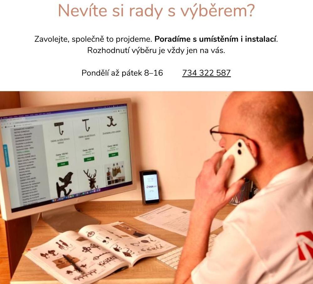 Zákaznická podpora Novaline - poradenství s výběrem produktu