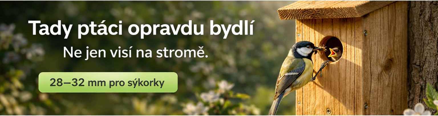 Tá správna búdka pre sýkorky