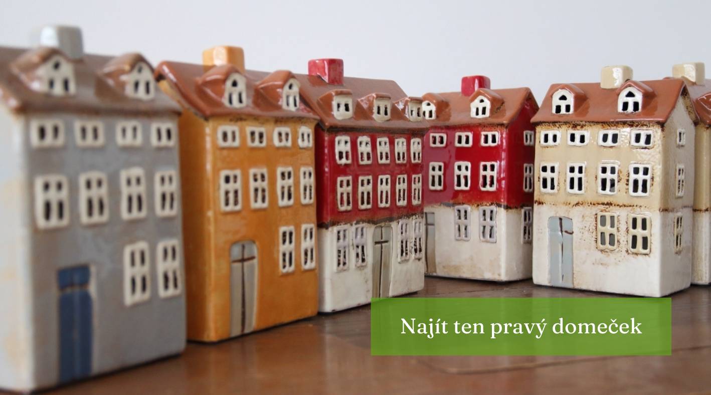 Keramick&eacute; domečky 