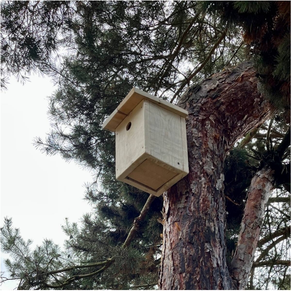 Budka pro koňadry 32 mm bez nátěru