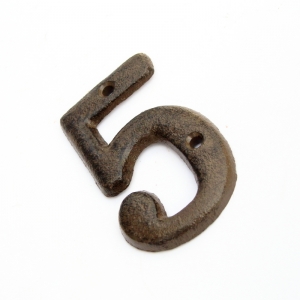 Domovní číslo na fasádu - 5