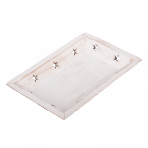 Dřevěný podnos 18x12x3,5cm