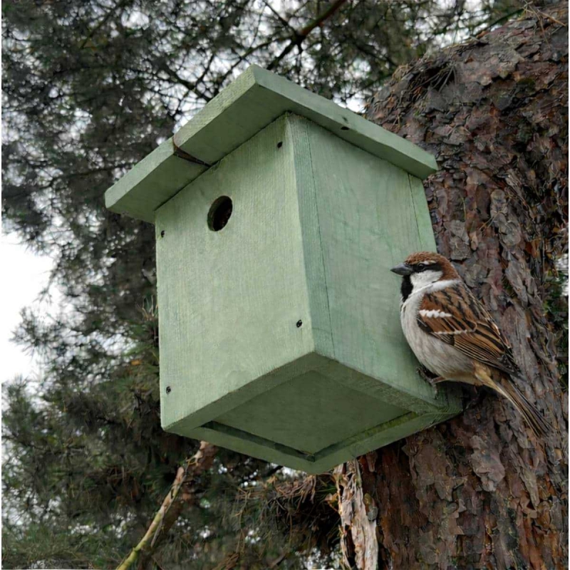 Hnízdní budka pro vrabce - 34mm
