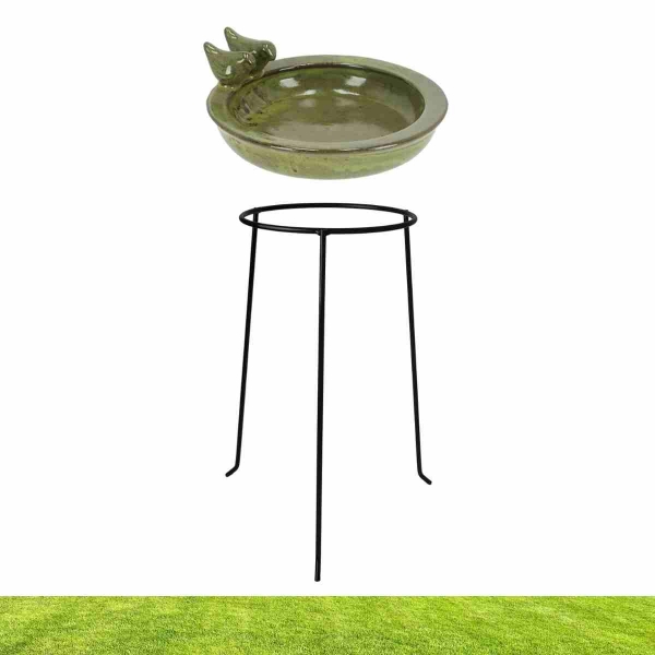 Keramické pítko pro ptáky modré 30,7cm