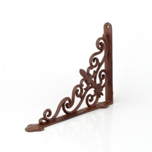 Konzole na police zdobená litina 19x26cm