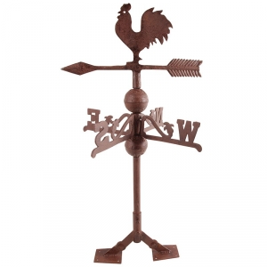 Korouhvička s kohoutem litina 69cm