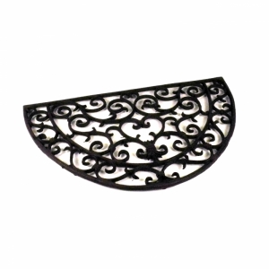 Litinová rohožka půlkulatá 67cm