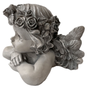 Meditující strážce anděl Amara 15,5 x 24 x 14 cm