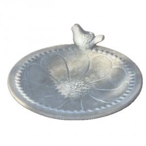 Pítko pro ptáky dekorativní 25 cm kameninové