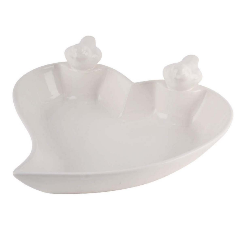 Pítko pro ptáky keramické 30,5 x 33 x 12 cm