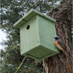 Ptačí budka pro - rehek 32 mm