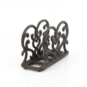 Stojánek na ubrousky zdobený 10x14x6cm