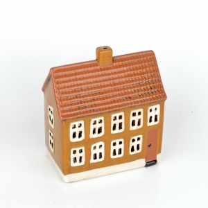 Vánoční domeček NOVAline 17x8x14cm