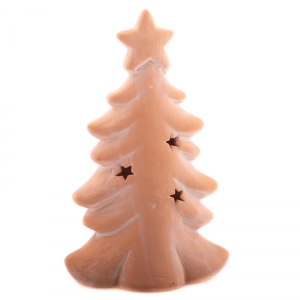 Vánoční svícen stromek - natur