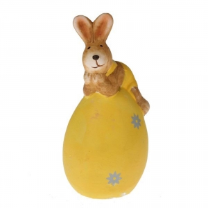 Velikonoční dekorace 2026 zajíc s vajíčkem