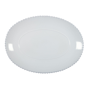Velký keramický tác oválný Pearl 40cm