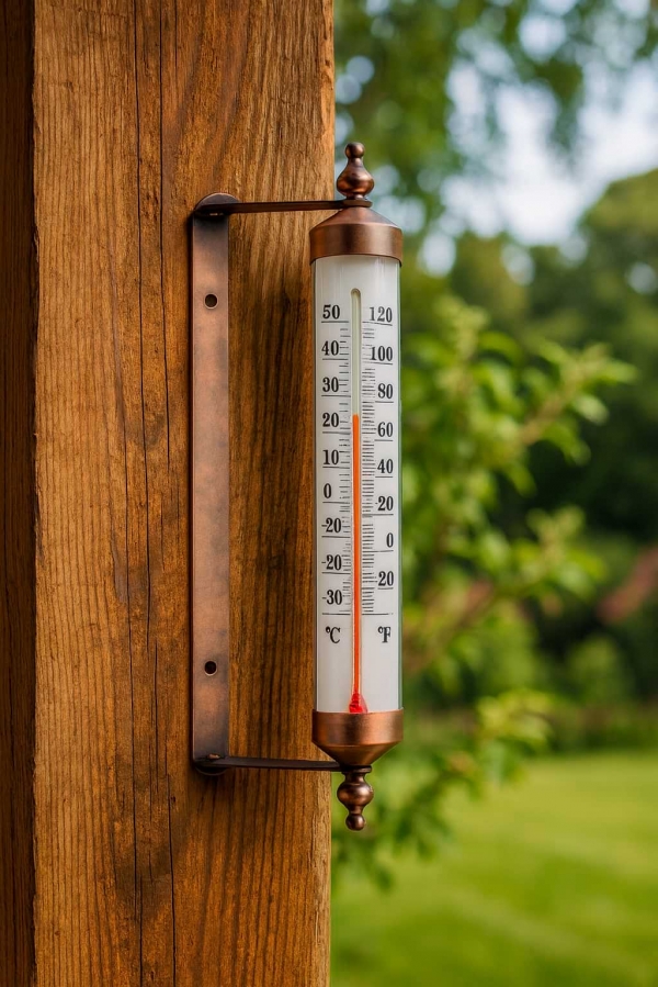 Venkovní teploměr na okno