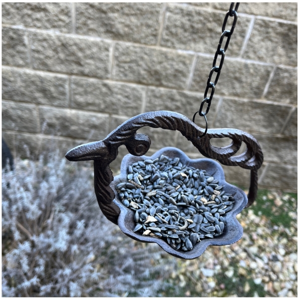 Závěsné krmítko pro ptáky ptáček